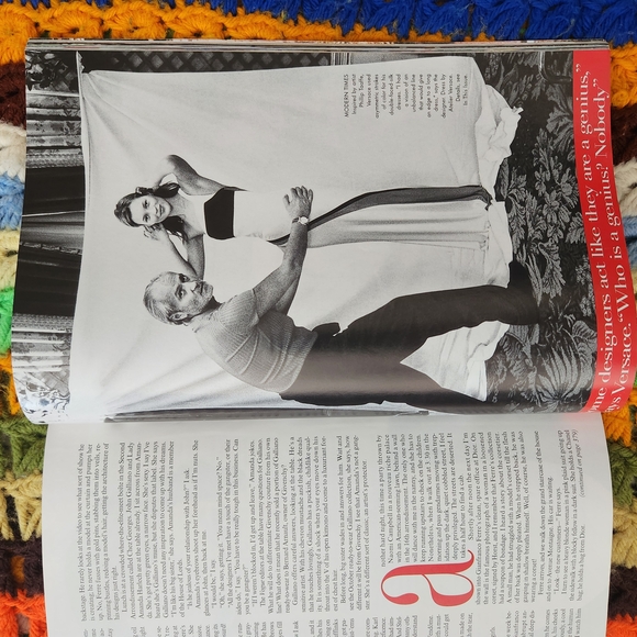 Vintage Vogue Magazine Madonna October 1996 Issue - Picture 9 of 11